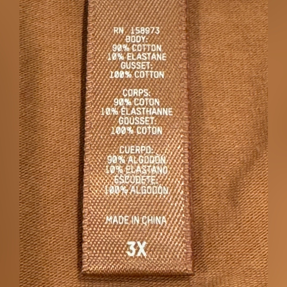 NWT Skims - Fits Everybody T- string Thong - Camel, 3X - Picture 10 of 11